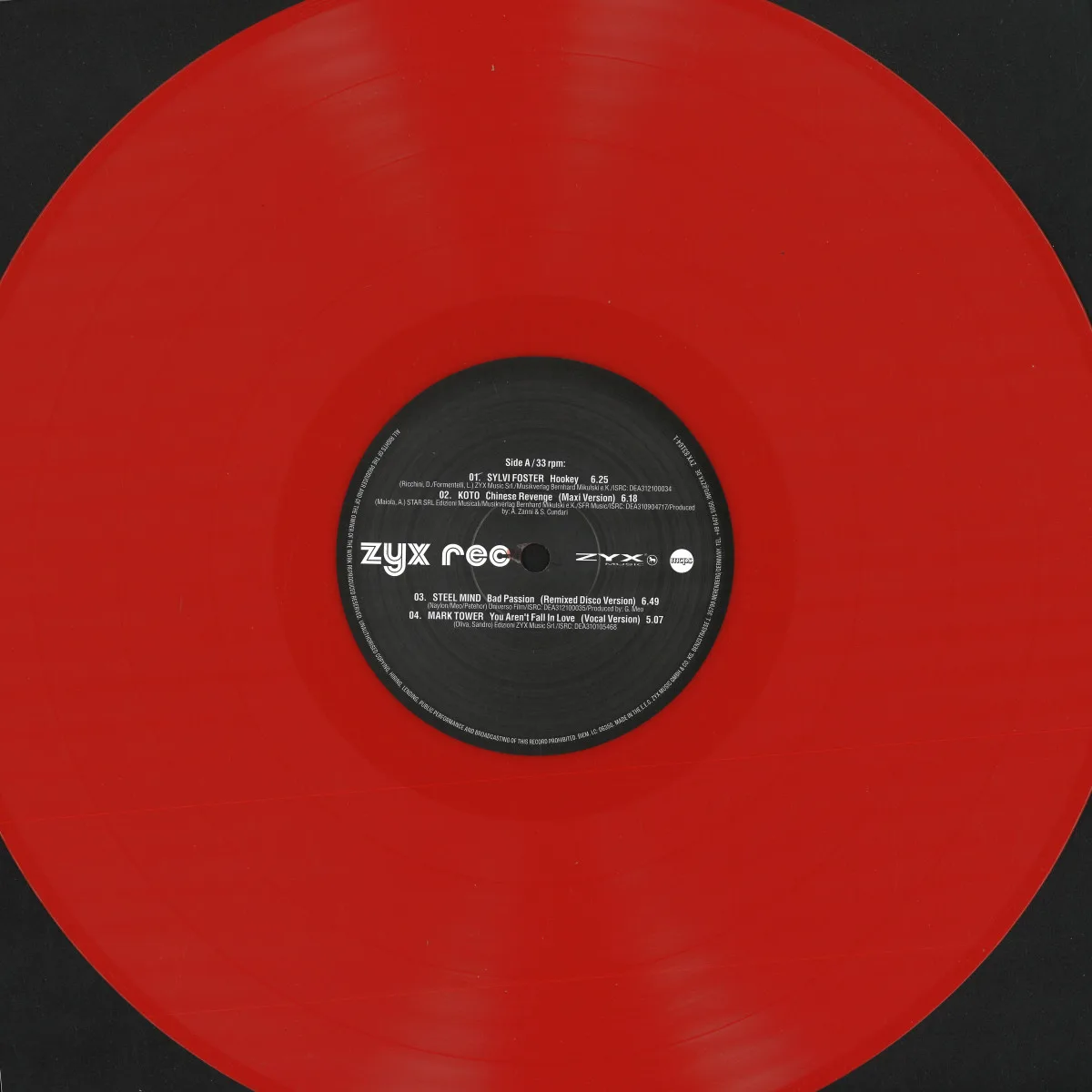 Various — ZYX Italo Disco: Best Of Vol. 7 2x12"