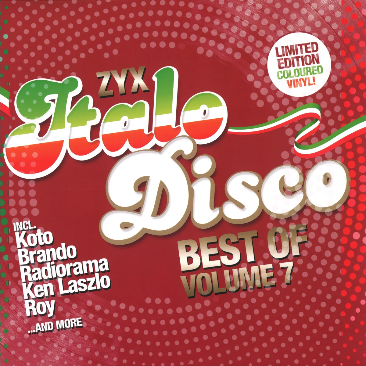 Back cover — Various — ZYX Italo Disco: Best Of Vol. 7 2x12"