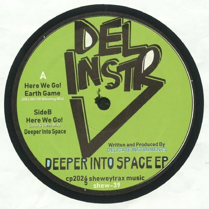 Back cover — DELINSTR — Deeper Into Space EP