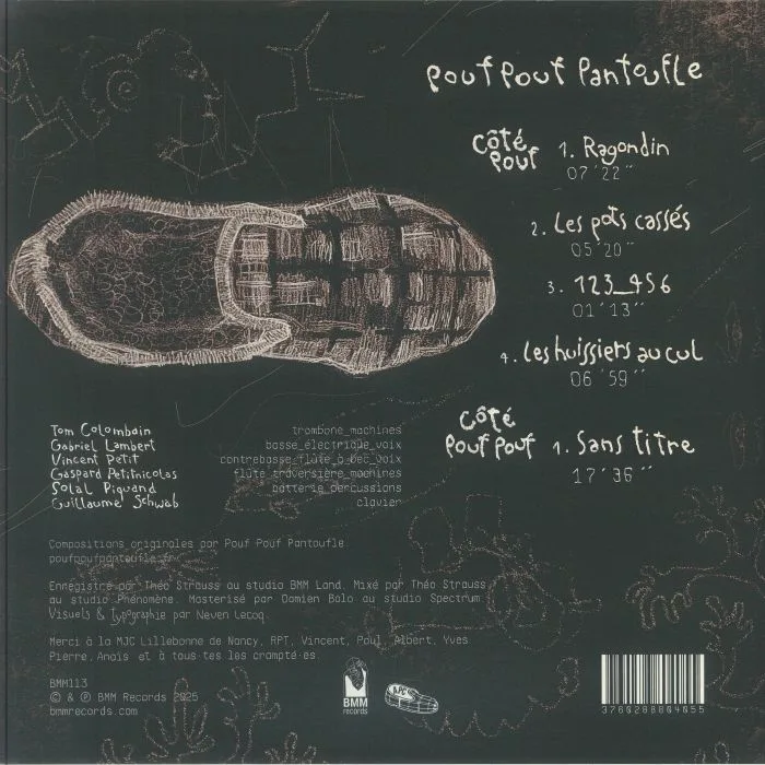 Back cover — POUF POUF PANTOUFLE — Pouf Pouf Pantoufle