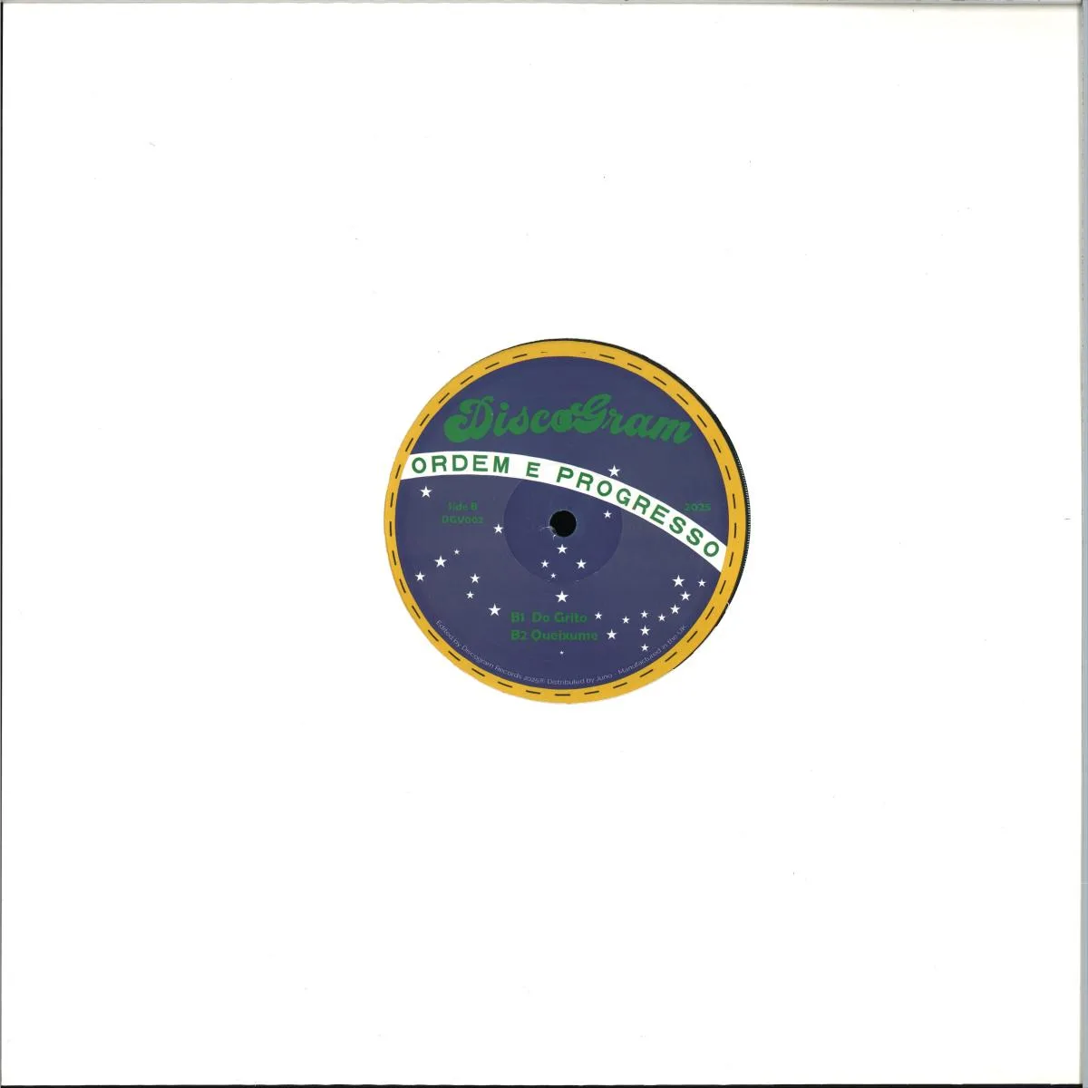 Обратная сторона обложки — Discogram — DGV 002