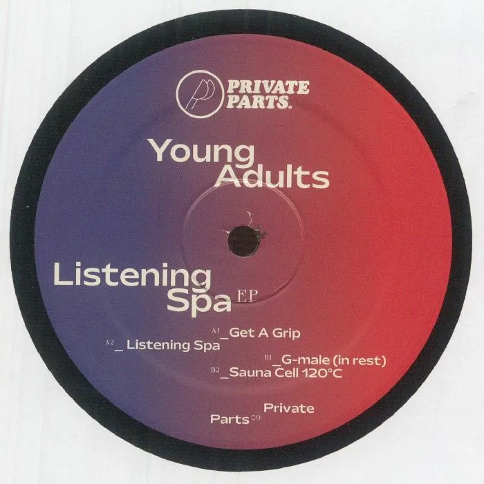 Обратная сторона обложки — YOUNG ADULTS — Listening Spa EP