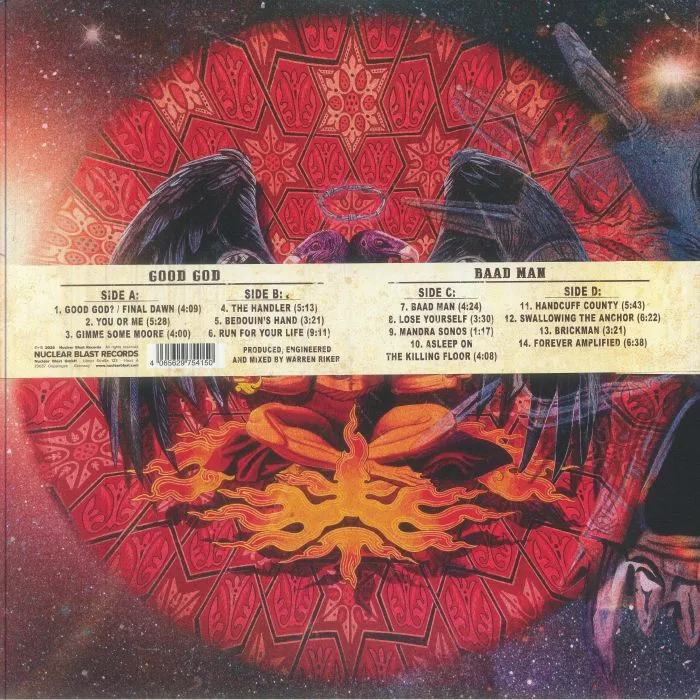 Обратная сторона обложки — CORROSION OF CONFORMITY — Good God / Baad Man