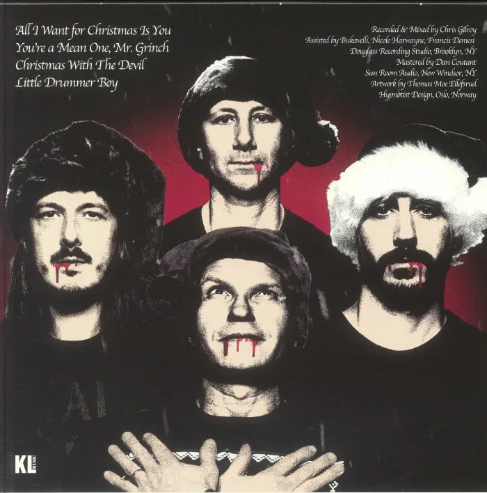 Обратная сторона обложки — CLOUDS TASTE SATANIC — All I Want For Christmas Is Your Soul