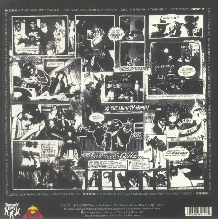 Back cover — DIGITAL UNDERGROUND — Sex Packets (35th Anniversary Edition)