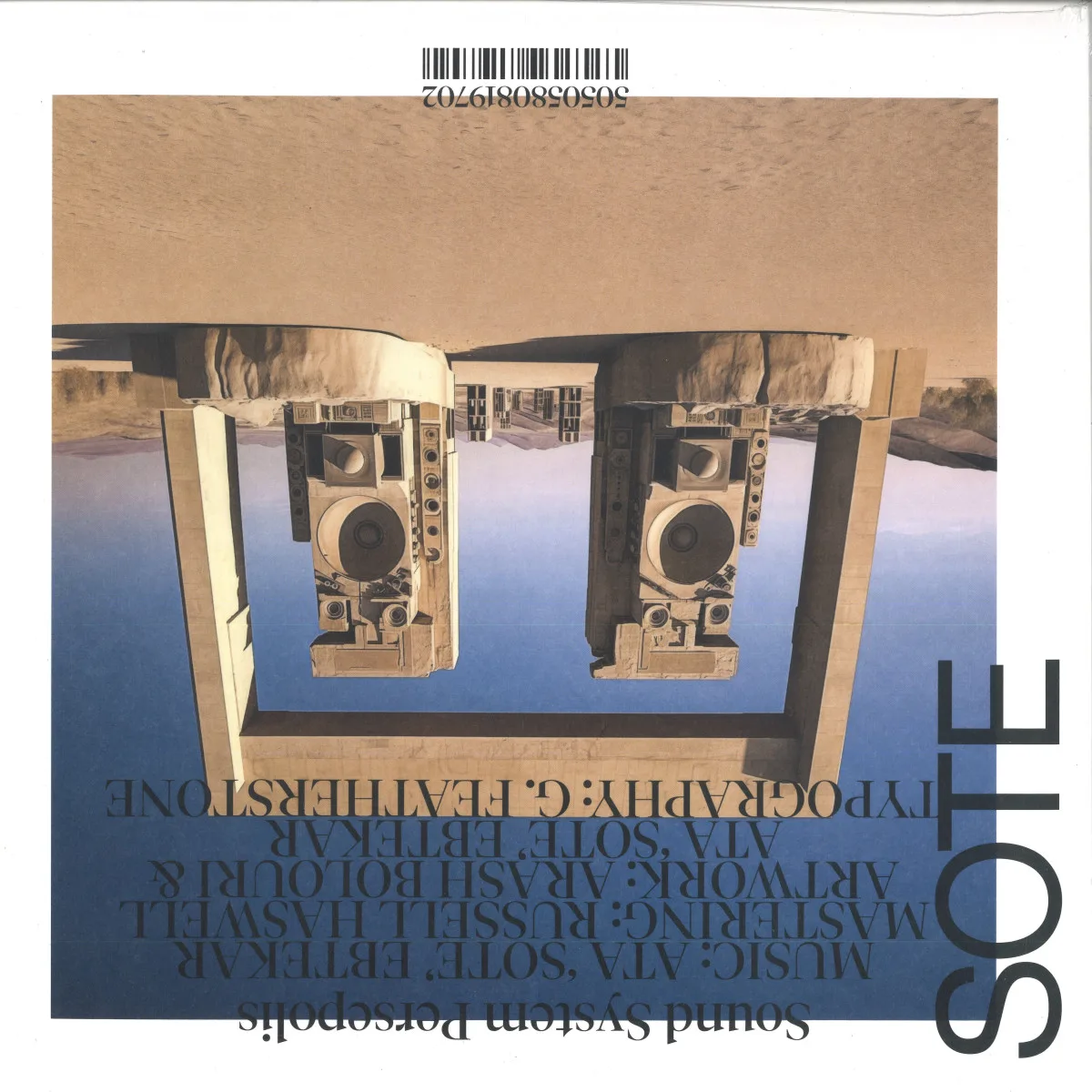 Back cover — Sote — Sound System Persepolis LP