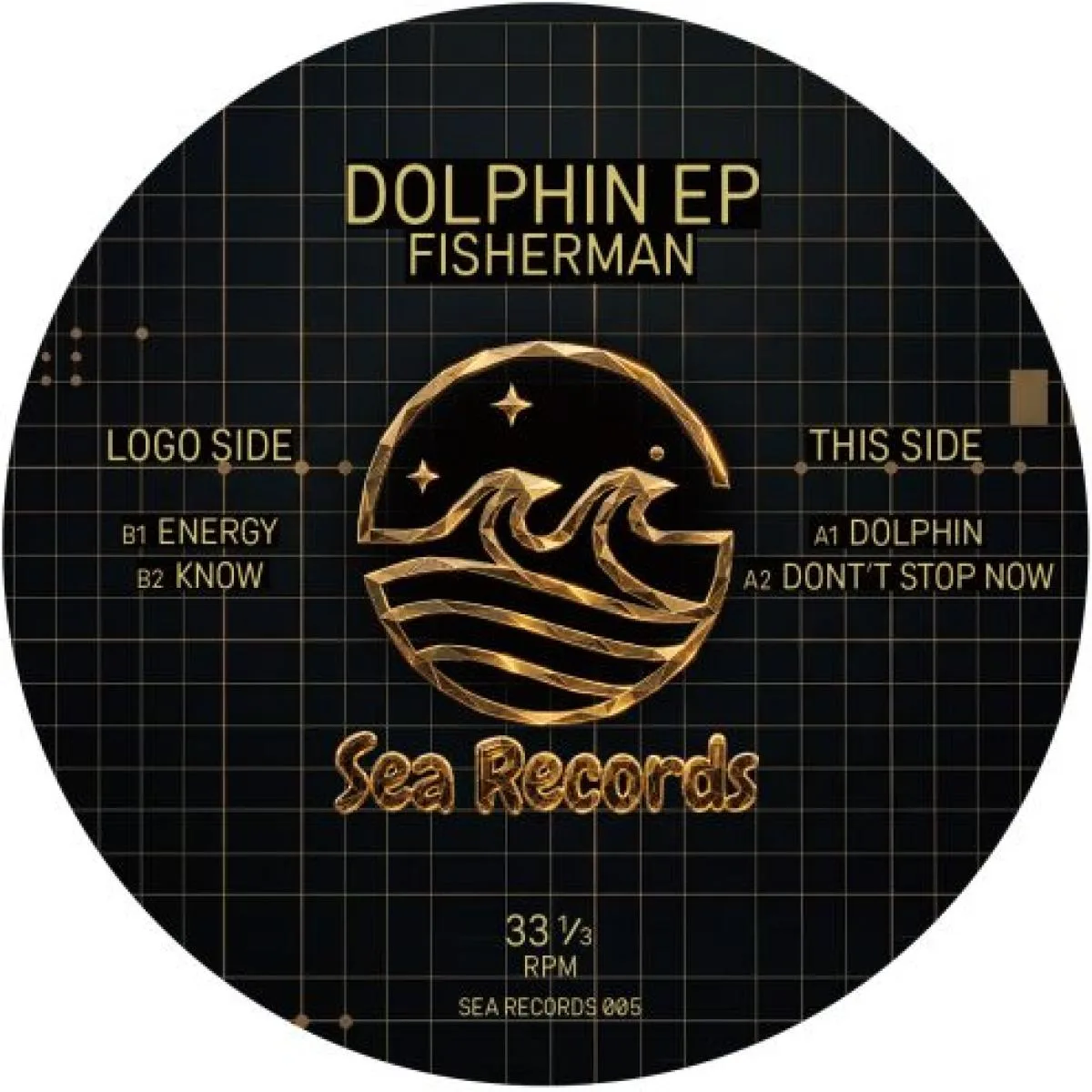 Обратная сторона обложки — Fisherman — Dolphin EP