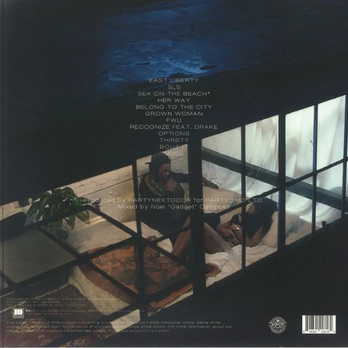Back cover — PARTYNEXTDOOR — Partynextdoor Two (10th Anniversary Edition)