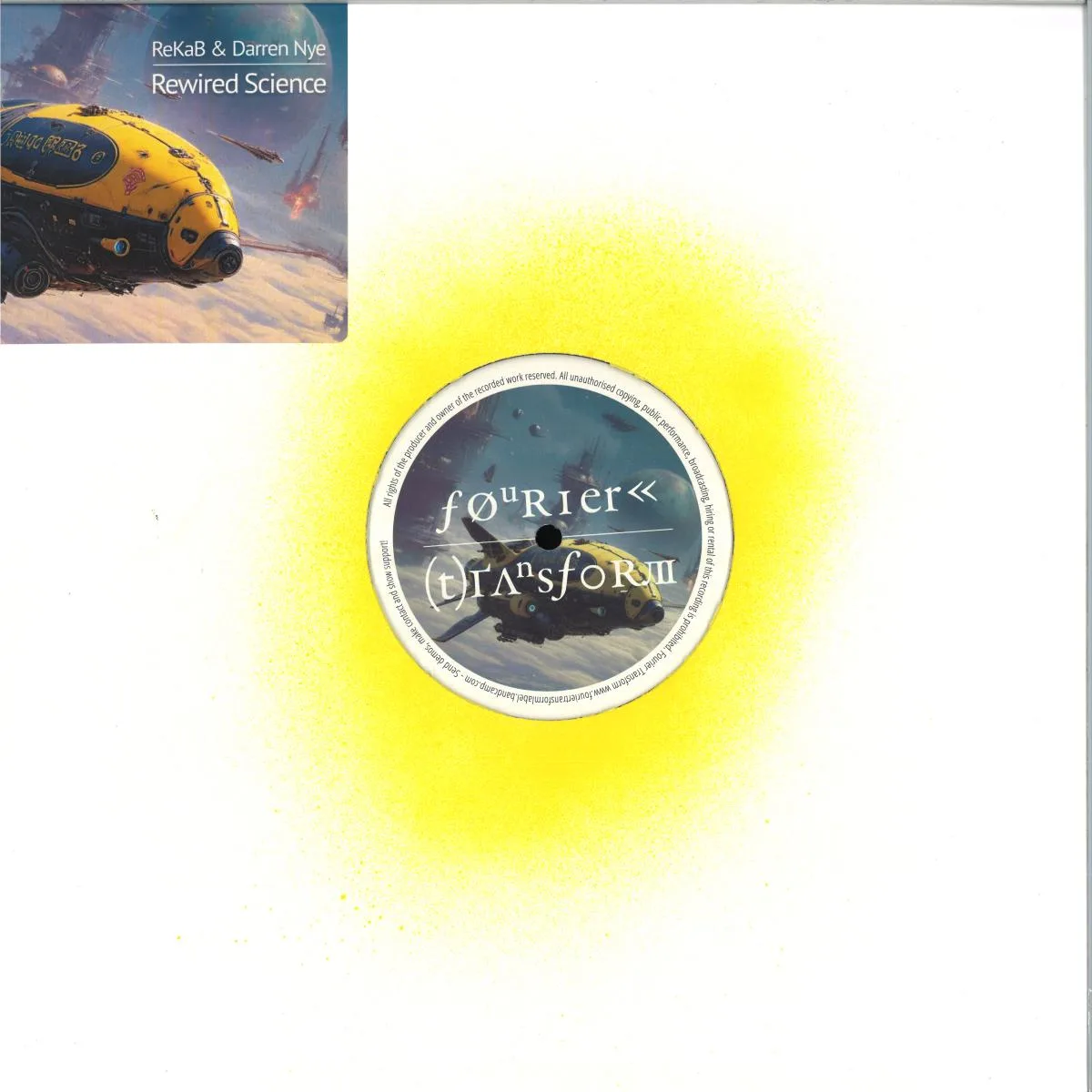 Back cover — Rekab / Darren Nye — Controlling Science EP