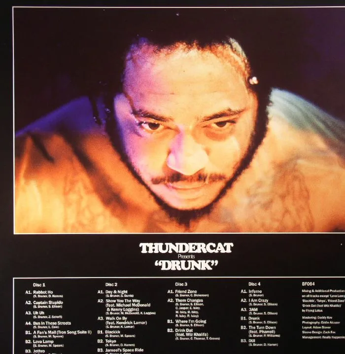 Back cover — THUNDERCAT — Drunk