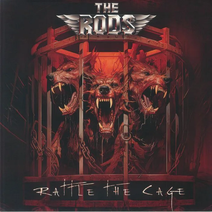 Лицевая сторона обложки — The RODS — Rattle The Cage