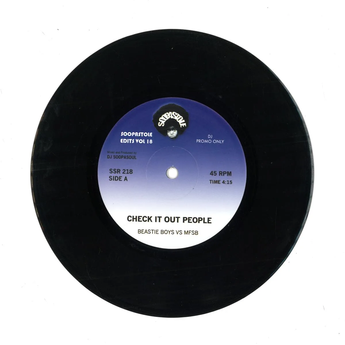 BEASTIE BOYS vs MFSB — CHECK IT OUT PEOPLE / PEOPLE ALL OVER THE WORLD DUB (7")