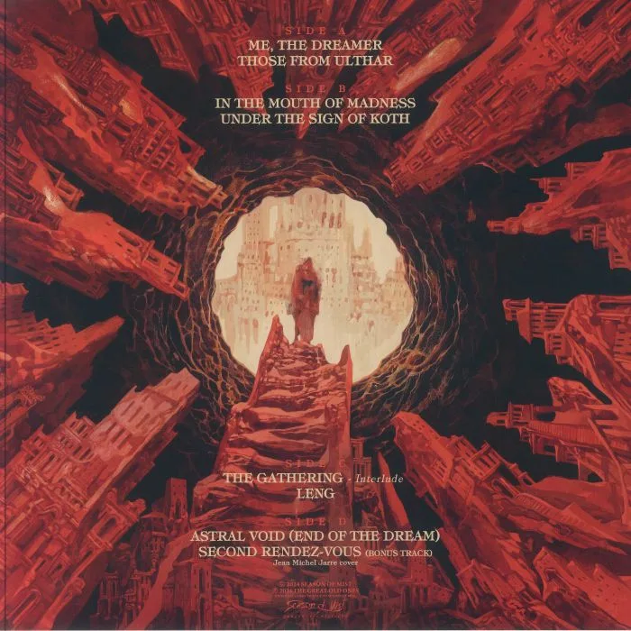 Back cover — The GREAT OLD ONES — Kadath