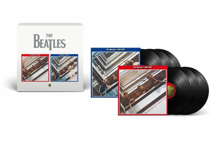 Обратная сторона обложки — The BEATLES — Red & Blue Albums (50th Anniversary Expanded Edition) (half speed remastered)