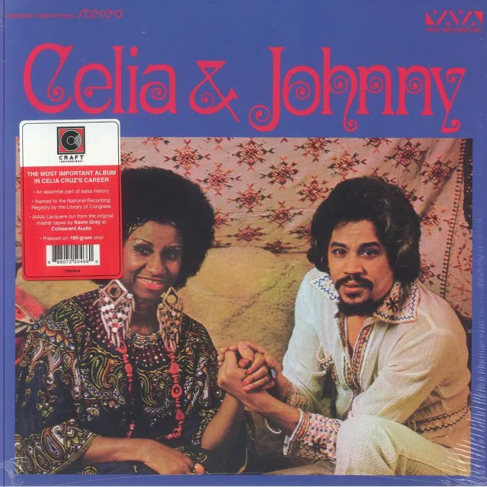 Лицевая сторона обложки — Celia CRUZ / JOHNNY PACHECO — Celia & Johnny (remastered)
