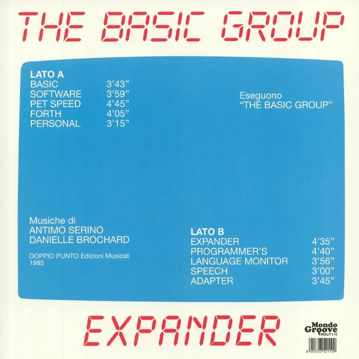Обратная сторона обложки — The BASIC GROUP — Expander