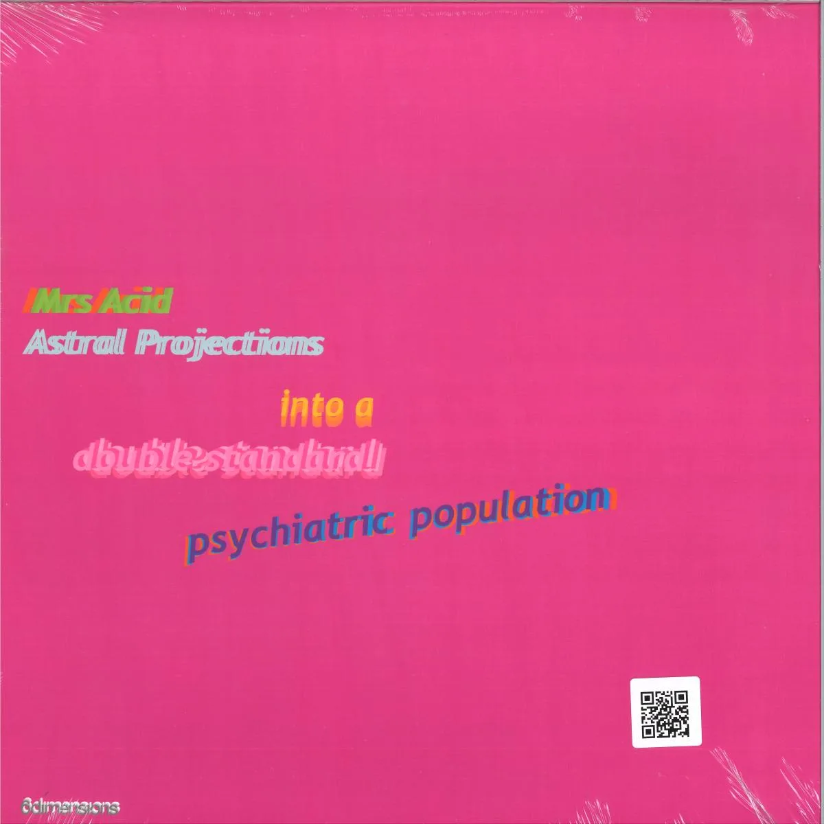 Обратная сторона обложки — Jing — Psychiatric Population
