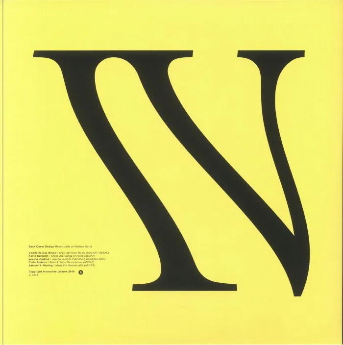 Back cover — BADBADNOTGOOD — IV (reissue)