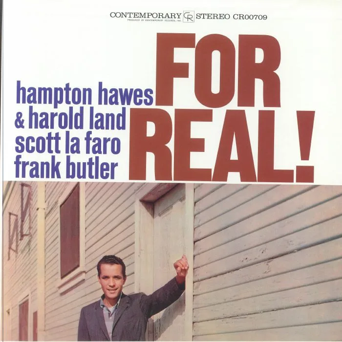 Лицевая сторона обложки — Hampton HAWES — For Real
