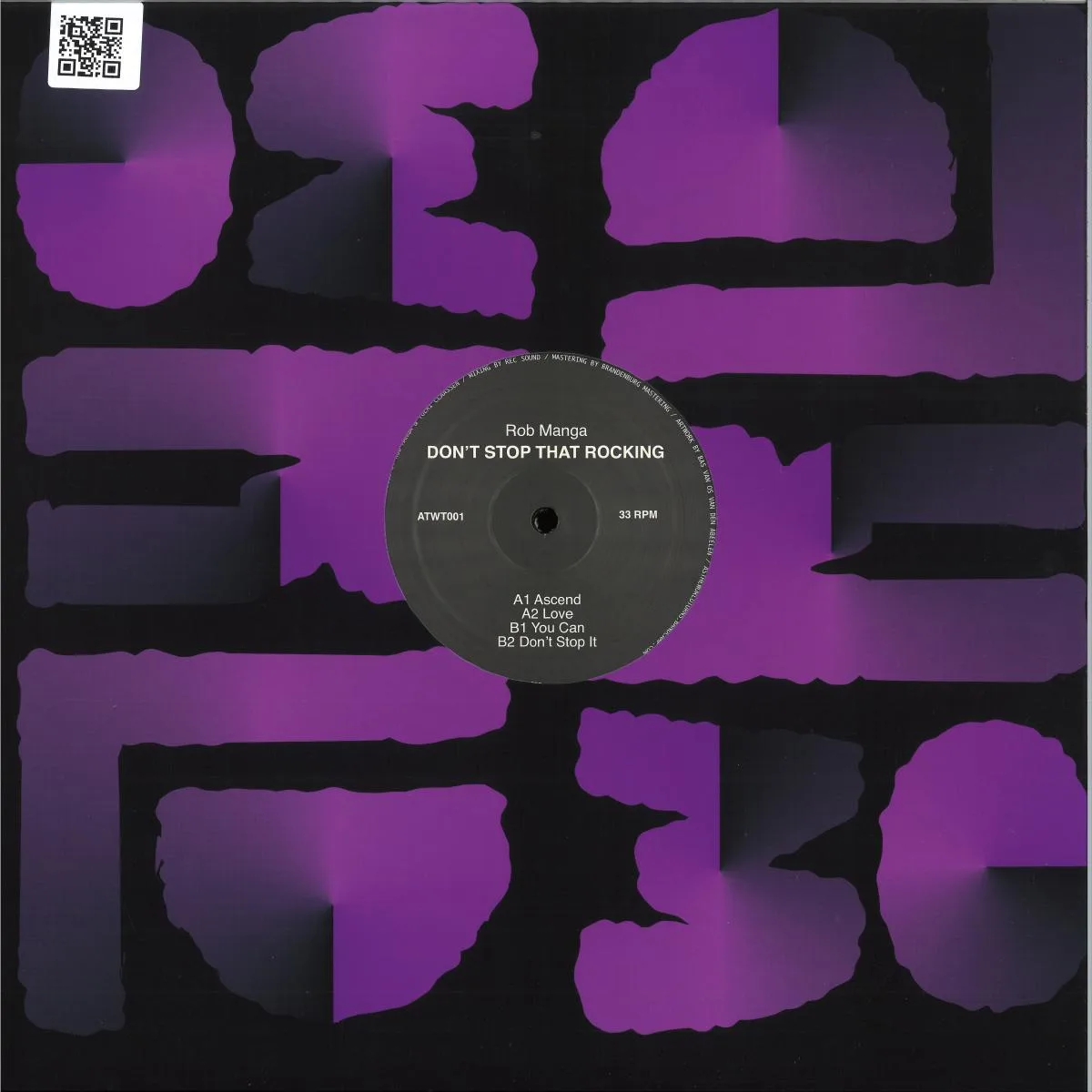 Front cover — Rob Manga — Don't Stop That Rocking
