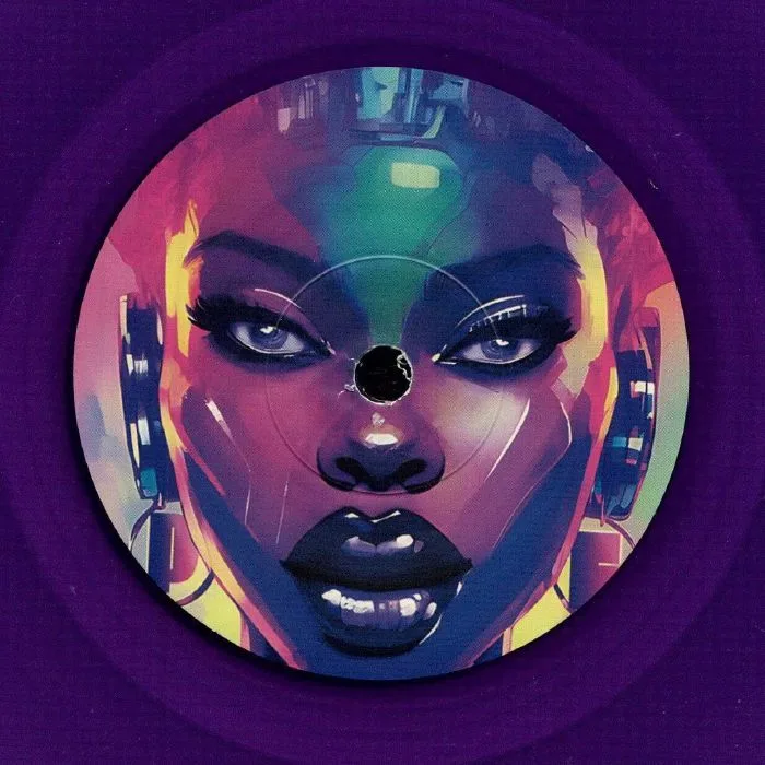 Front cover — MOTHERS FAVORITE CHILD / SAEEDA WRIGHT — Purple Funk (Opoloppo Remixes)