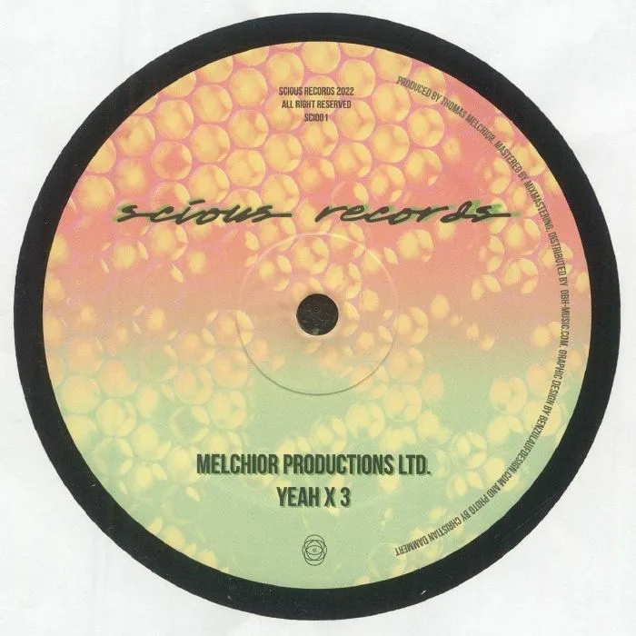 Лицевая сторона обложки — MELCHIOR PRODUCTIONS LTD / PAUL WALTER — Scious Records 001