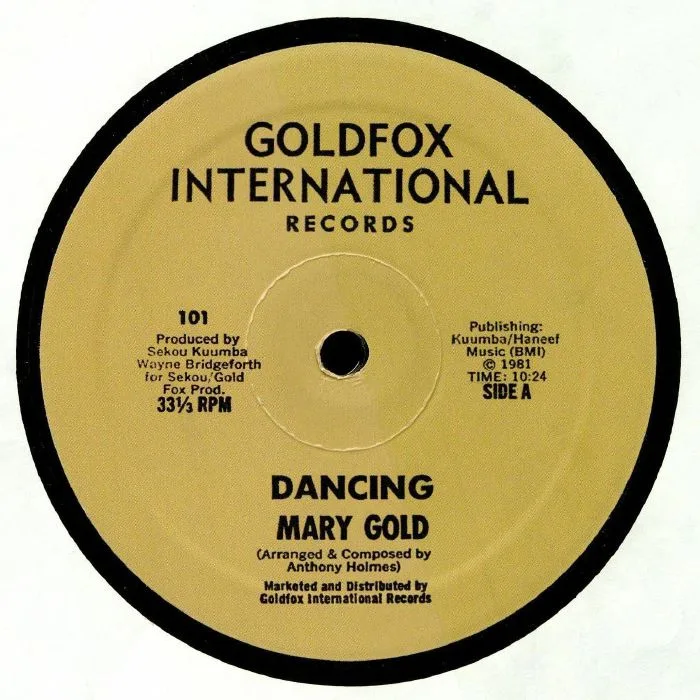 Mary GOLD — Dancing (reissue)