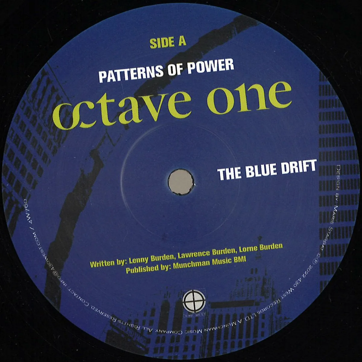 Лицевая сторона обложки — Octave One — Patterns Of Power EP