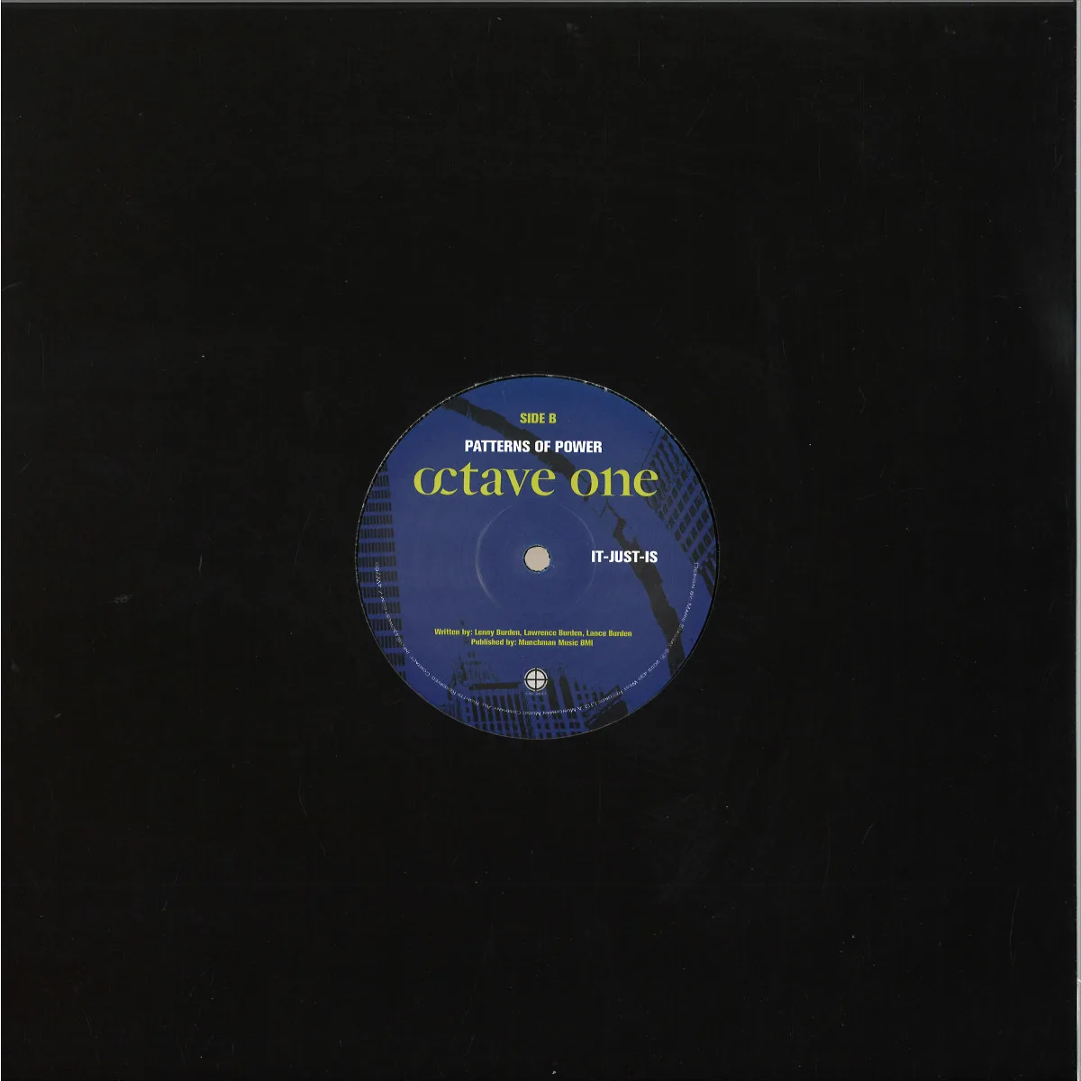 Обратная сторона обложки — Octave One — Patterns Of Power EP
