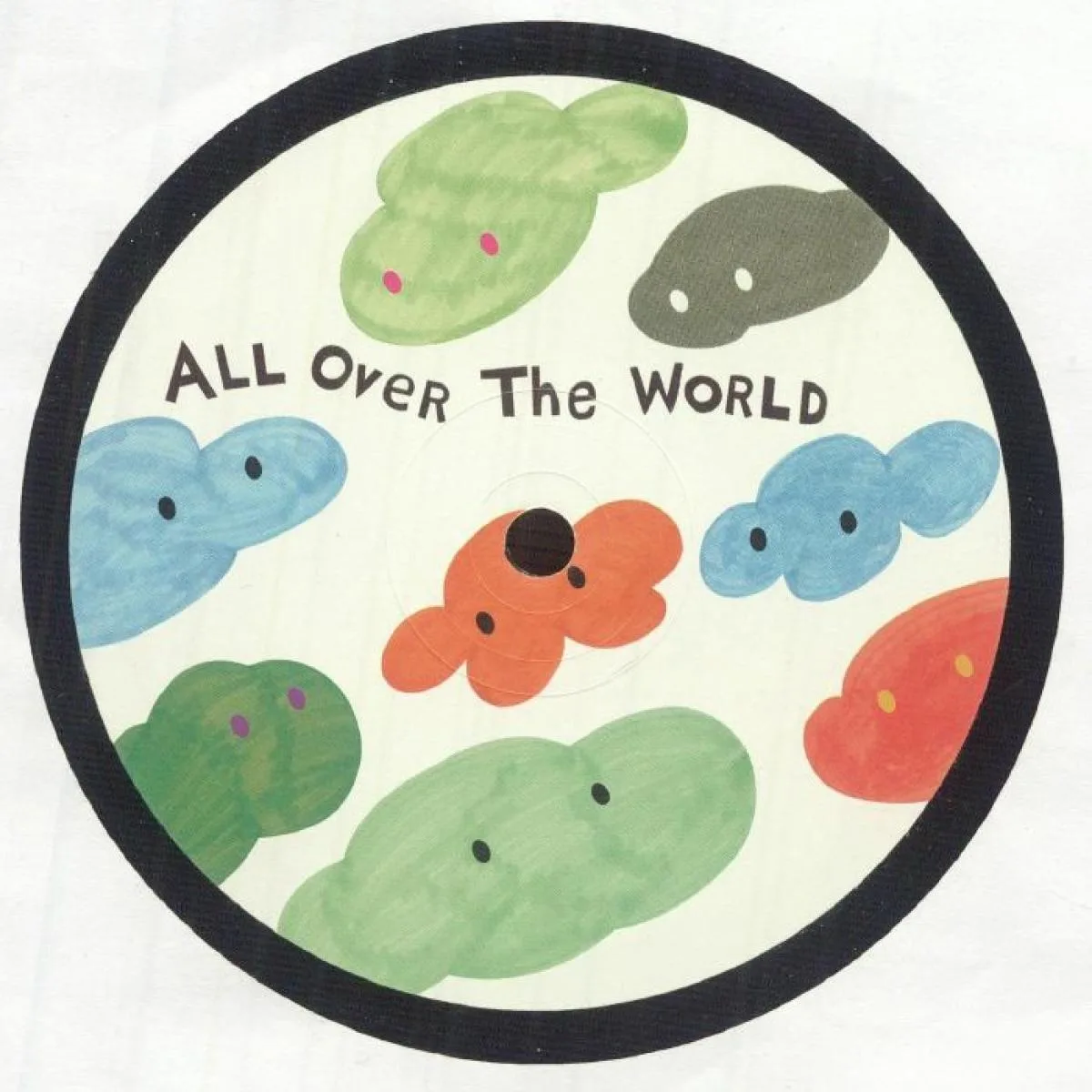 Лицевая сторона обложки — Furry Phreaks With Terra Deva — All Over The Worlded