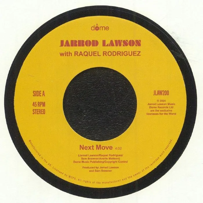 Лицевая сторона обложки — Jarrod LAWSON — Next Move