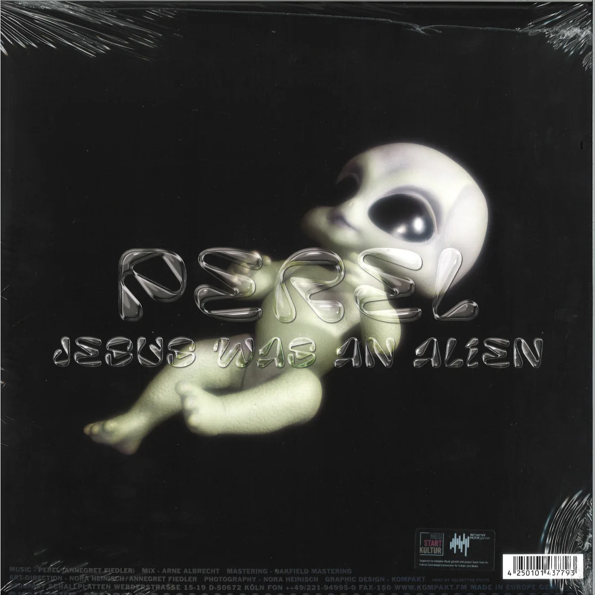 Back cover — Perel — Jesus Was An Alien LP