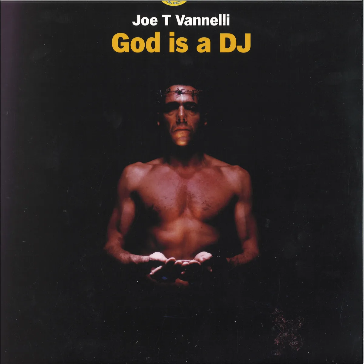 Лицевая сторона обложки — Joe T. Vannelli — God Is A DJ LP 2x12"