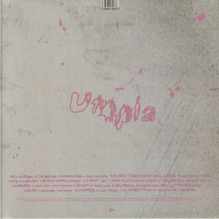 Back cover — Travis SCOTT — Utopia