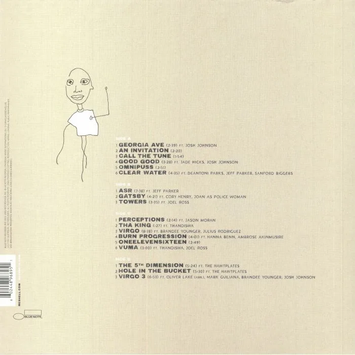 Back cover — Meshell NDEGEOCELLO — The Omnichord Real Book