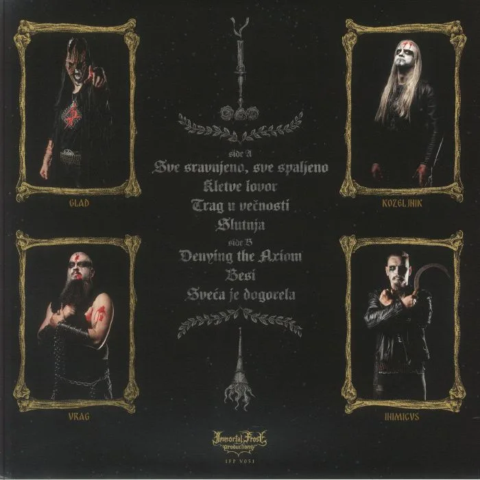 Back cover — The STONE — Kletva