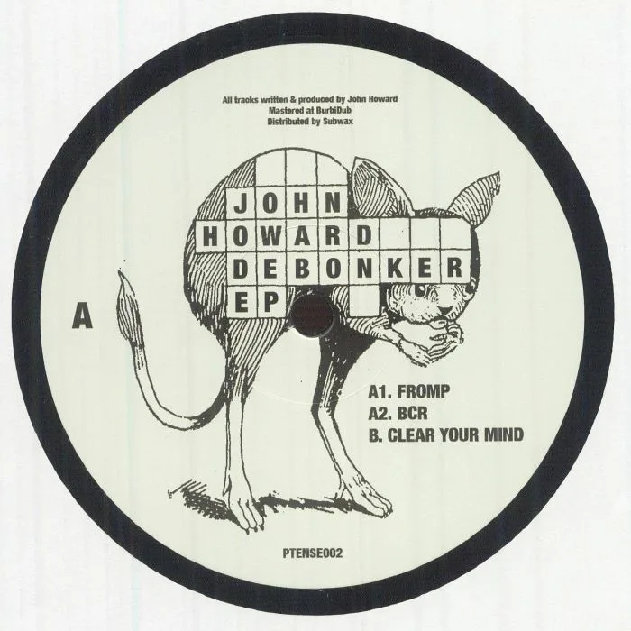 Лицевая сторона обложки — John HOWARD — Debonker EP