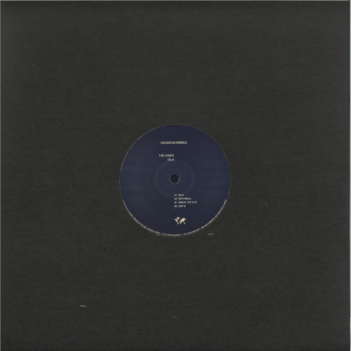 Back cover — Tibi Dabo — Isla EP