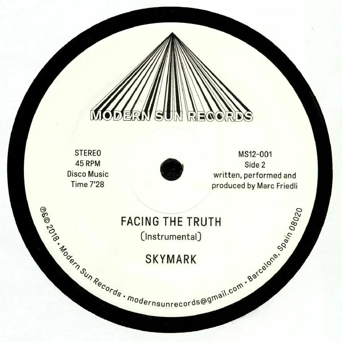 Обратная сторона обложки — SKYMARK — Facing The Truth