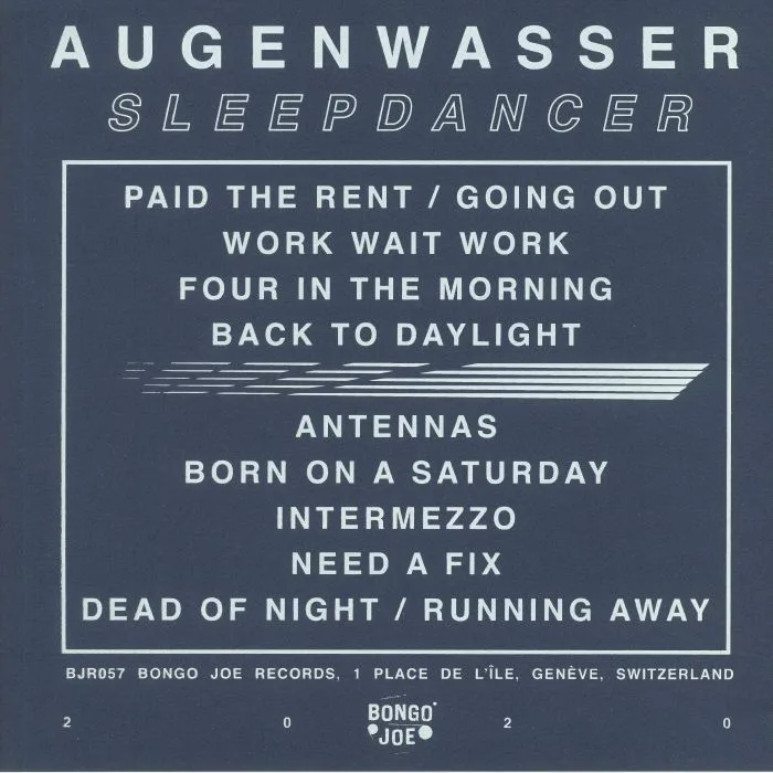 Обратная сторона обложки — AUGENWASSER — Sleepdancer