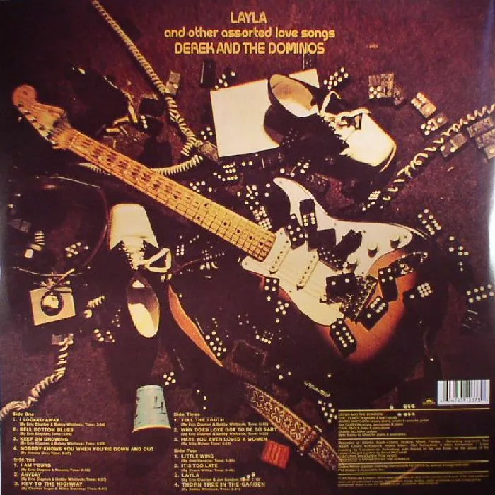 Back cover — DEREK & THE DOMINOS — Layla & Other Assorted Love Stories (remastered)