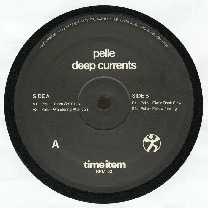 Лицевая сторона обложки — PELLE — Deep Currents