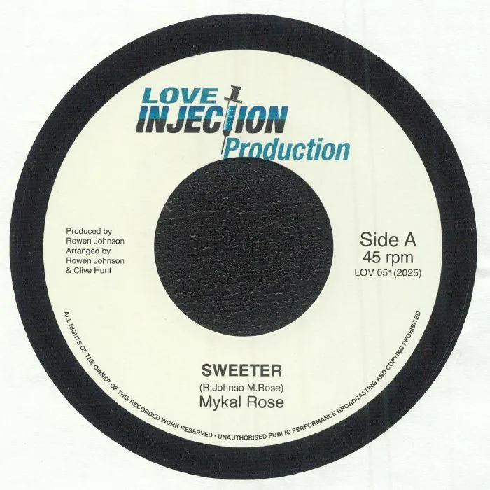 Mykal ROSE / LOVE INJECTION ICONIC ALL STARS — Sweeter