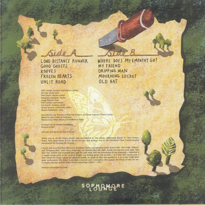 Back cover — Jerry David DeCICCA — Cardiac Country