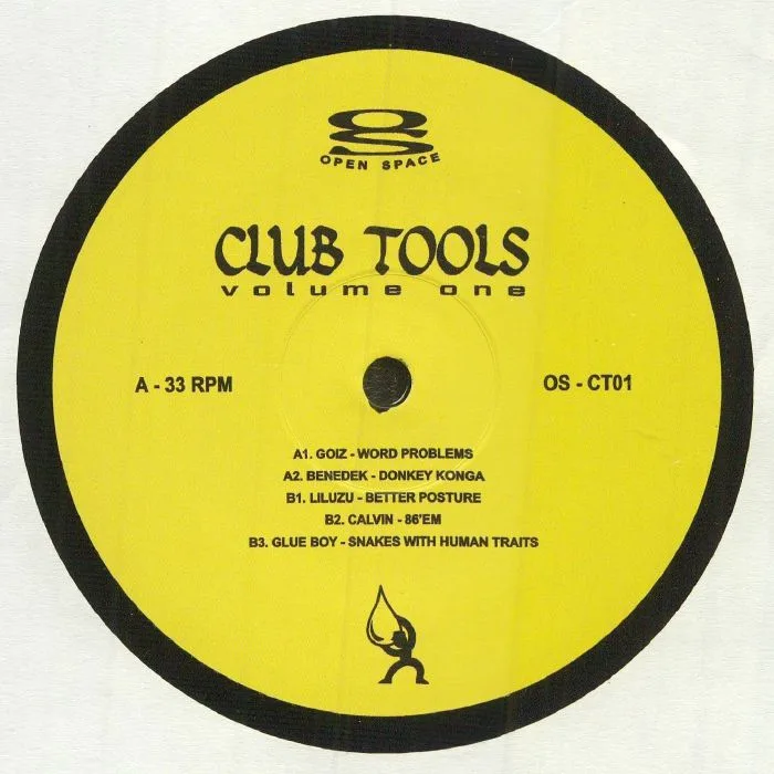 Front cover — GOIZ / BENEDEK / LILUZU / CALVIN / GLUE BOY — Club Tools Volume 1