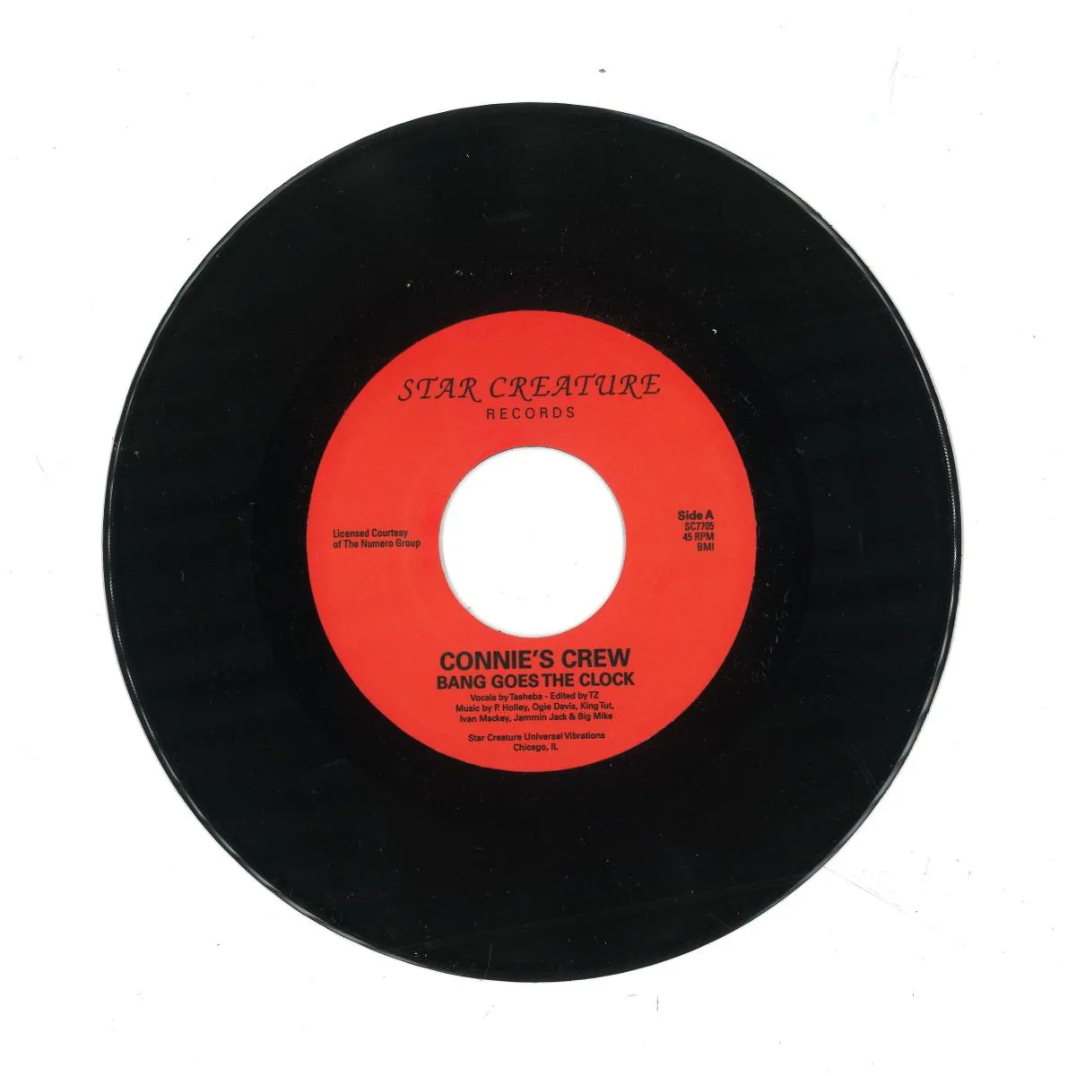 Connie's Crew & King Tut — Bang Goes The Clock / Power Of Tut 7"