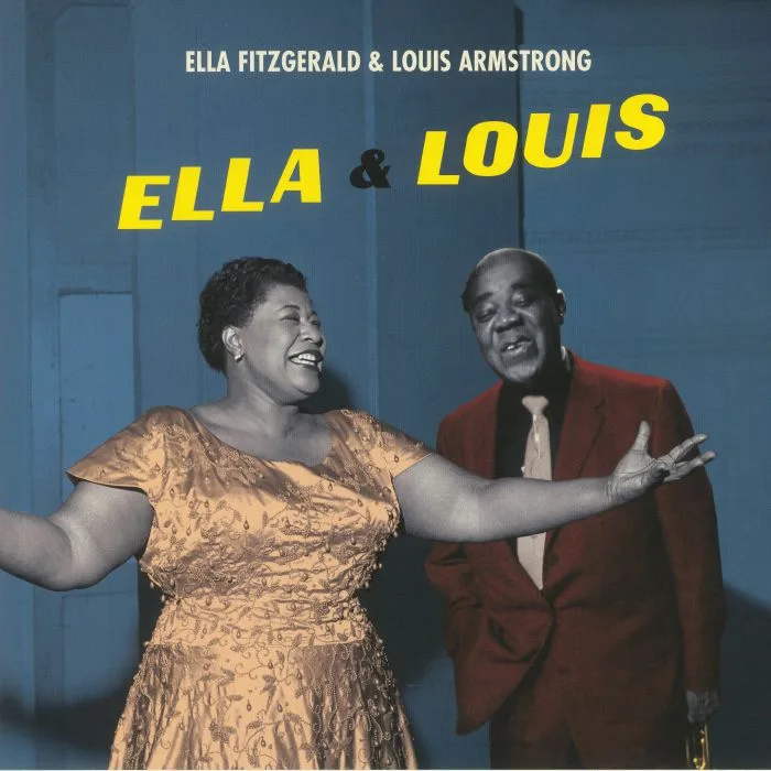 Лицевая сторона обложки — Ella FITZGERALD / LOUIS ARMSTRONG — Ella & Louis (reissue)