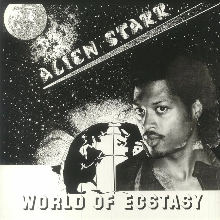 Лицевая сторона обложки — ALIEN STARR — World Of Ecstasy (reissue)