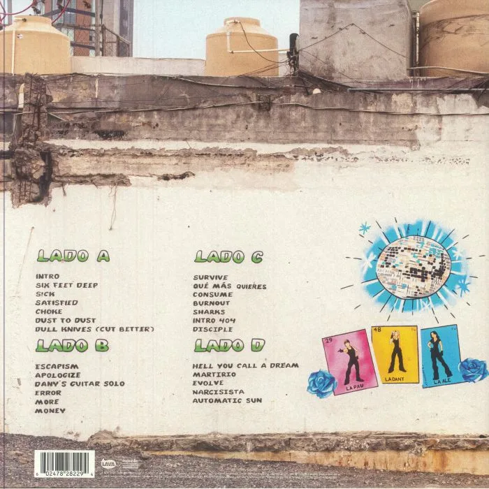 Back cover — The WARNING — Live From Auditorio National CDMX