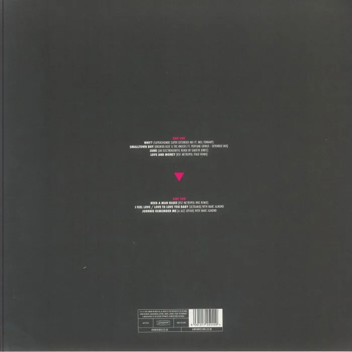 Back cover — BRONSKI BEAT — Forbidden Fruit Remixes